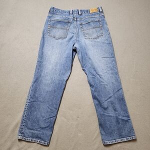 Tommy Bahama Indigo Palms Jeans Mens Sz 34 Original Fit Cotton Blue - Stained